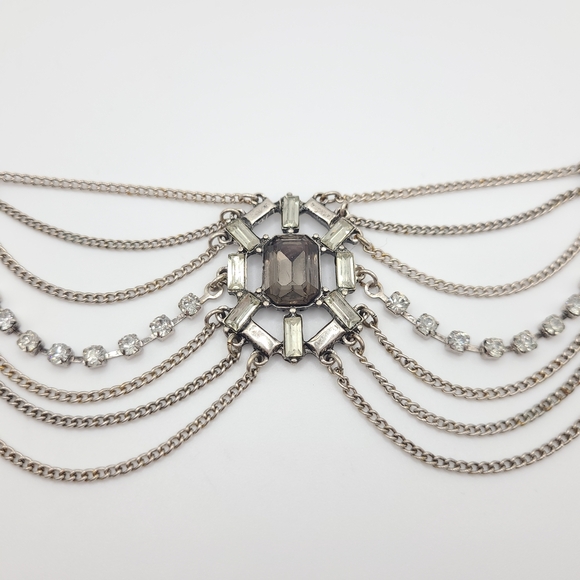 Unique Silver Necklace - Picture 3 of 4